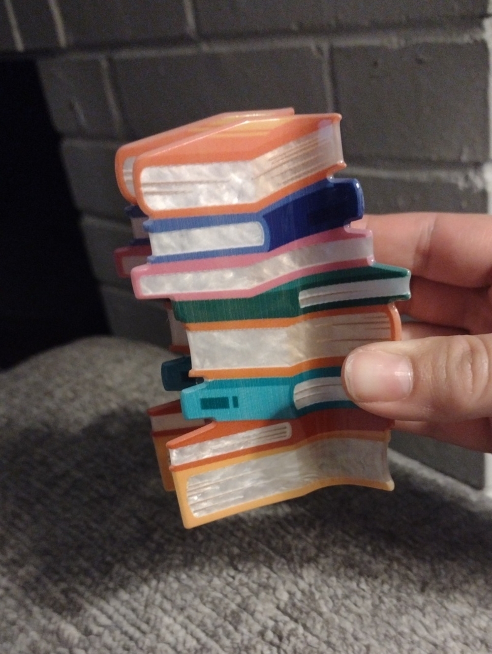 Books Hairclip